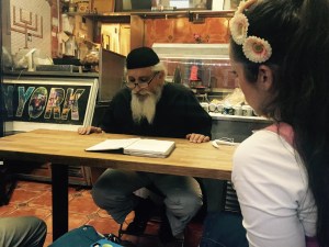 The rabbi has one burning issue in life: helping people “get married and stay married.” (PHOTO: Celia Farber)