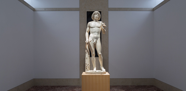 Tullio Lombardo's Adam in the new dedicated gallery. (Photo: The Met)