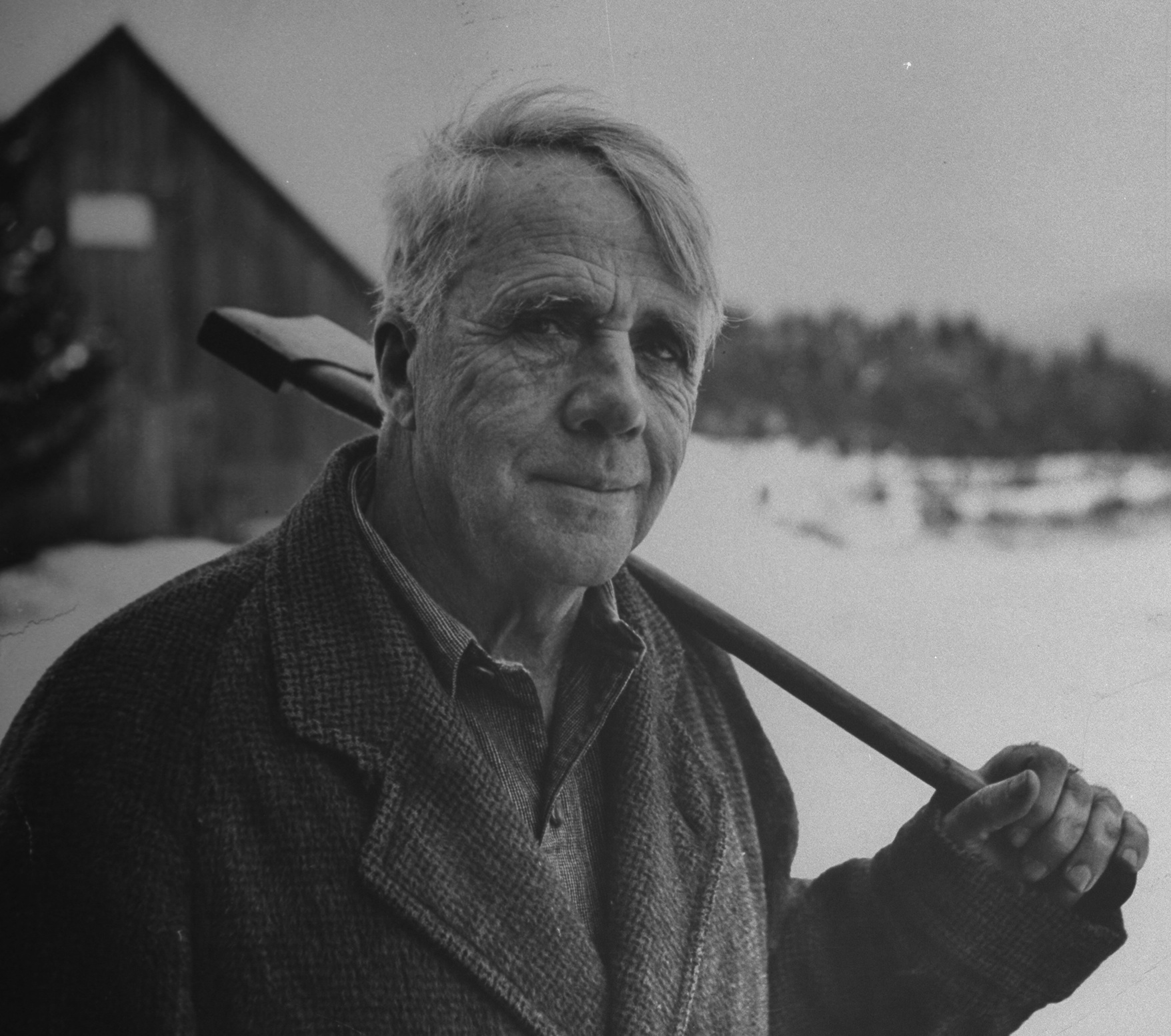 Robert Frost affected a rustic charm but was more urbane than he let on. (Photo: Getty Images)