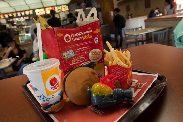 A McDonald's Happy Meal. (Photo: David Paul Morris/Getty Images)