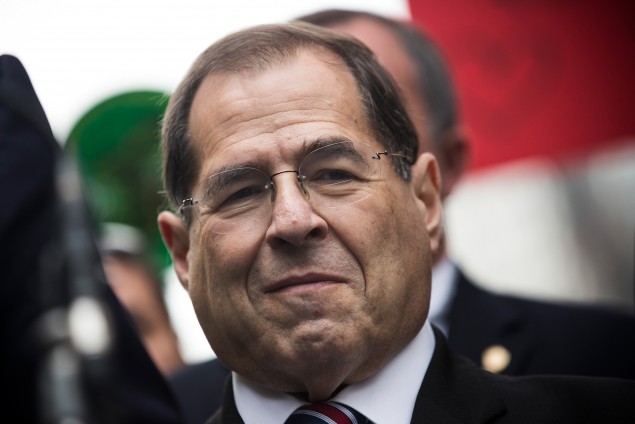 U.S. Rep. Jerry Nadler, pictured here on September 8, 2014, has come under intense scrutiny for supporting the President's Iran deal. (Andrew Burton/Getty Images)