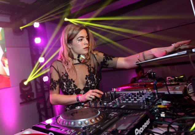 D.J. Chelsea Leyland. (Photo: Rachel Murray/Getty Images for NYLON)