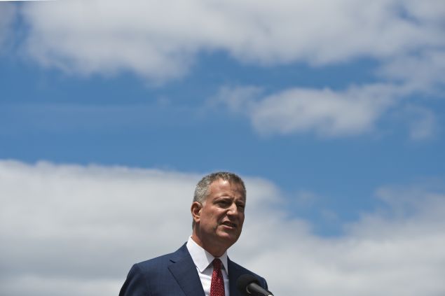 Mayor Bill de Blasio. (Photo: MANDEL NGAN/AFP/Getty Images)