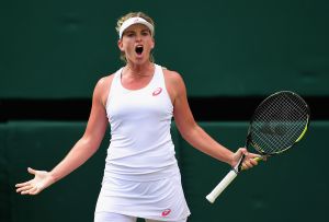 Vandeweghe isn't shy about speaking her mind, on court or off. (Photo by Shaun Botterill/Getty Images)