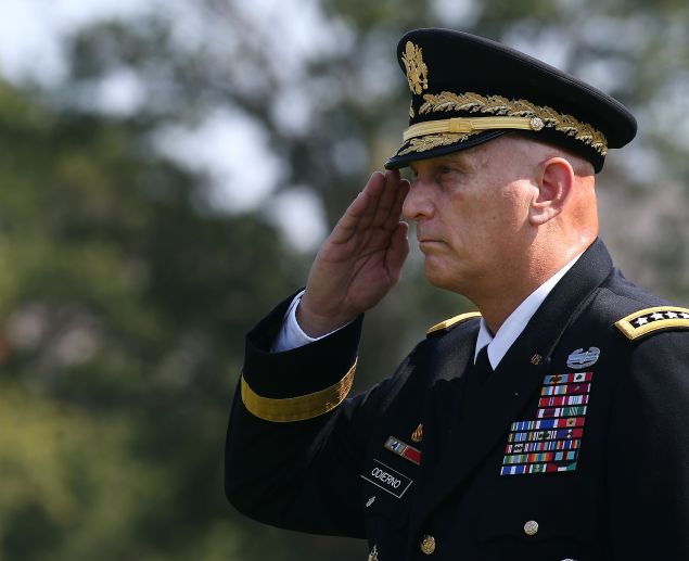 <> on August 14, 2015 in Joint Base Myer-Henderson Hall, Virginia.