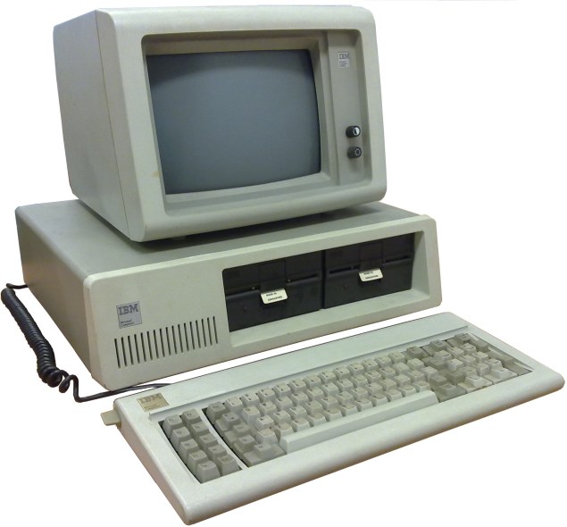 Happy birthday to the IBM PC, which may seem clunky now but was a smash in its day. (Photo: Google Commons)