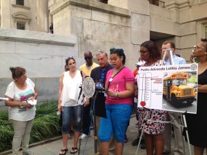 Last summer, Ahjaah Jewett, now 13, called 911 over temperatures on her school bus.