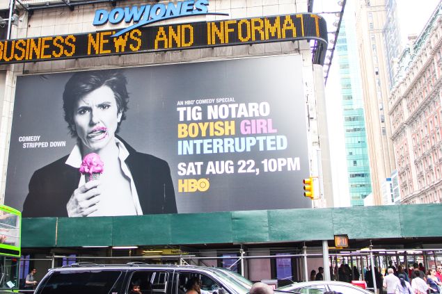 Tig Notaro is larger than life. (Observer)