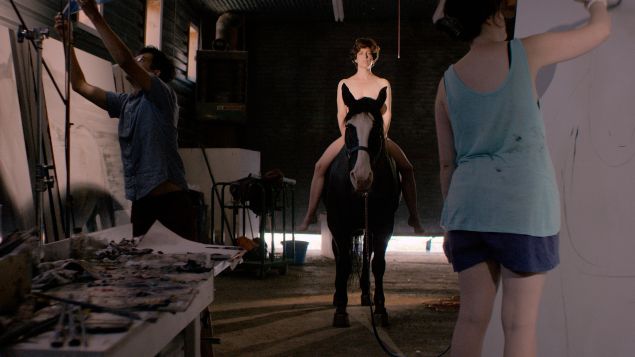 A still from Jennifer Rubell's new film Posing (2015). (Photo: © Jennifer Rubell. Courtesy the artist and Stephen Friedman Gallery, London)