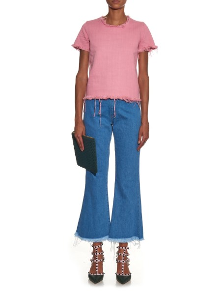 Marques'Almeida Capri Frayed-edge Flared Jeans, $320, MatchesFashion.com (Photo: Matches Fashion)