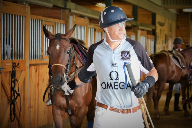 After a busy day on Wall Street, polo can be the ultimate stress reliever, its fans say. (Photo courtesy Sam Ramirez, Jr.)