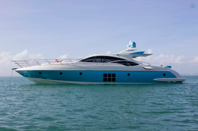A floating alternative to the luxury vacation home. (Photo: Airbnb)