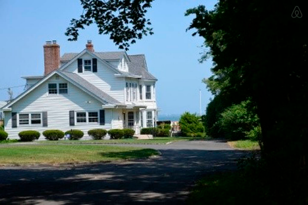 The owners describe the house as having "charm from another era." Photo: Airbnb)