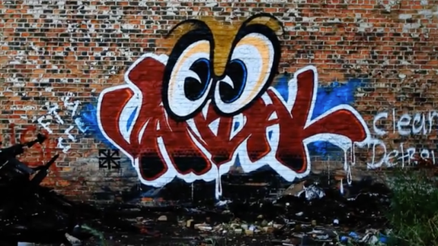 "Vandal Eyes" by RIME. (Photo: Courtesy of Known Gallery)