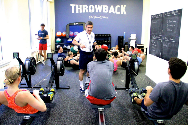 A class in session at Throwback Fitness. (Photo: Facebook/Throwback Fitness)