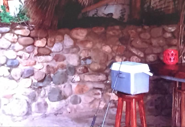 "hey baby i got u this plastic cooler and a stool" (Photo: ABC)