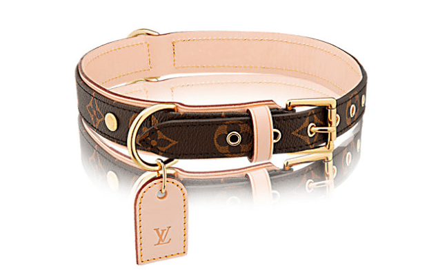 Louis Vuitton Baxter Dog Collar, $375, us.louisvuitton.com. (Photo: Louis Vuitton)