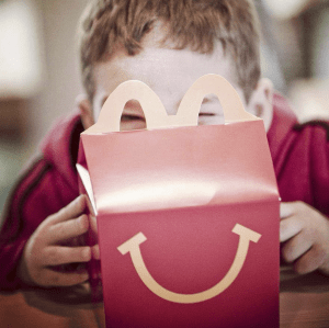 A new bill would put nutritional restrictions on kids fast food meals. Photo: Facebook/McDonalds)