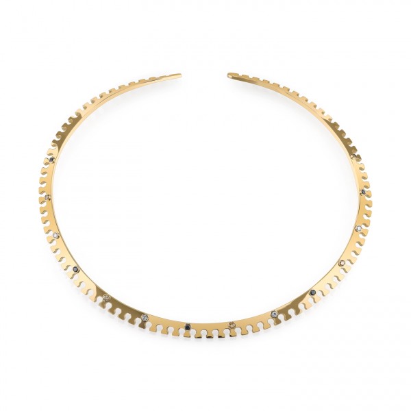 VMT Maha Klieo Choker with Diamonds, $10,500, VMT-LosAngeles.com (Photo: VMT)