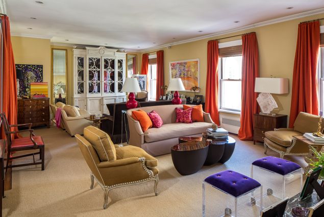 Interior designer Amanda Nisbet is putting her Madison Avenue pad on the market.