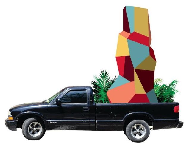 Sukkah MCs drivin' round. (Photo: Courtesy of The Invisible Dog)