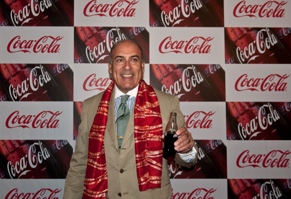 Muhtar Kent, the chairman and CEO of Coca-Cola, has put his Astor Place condo on the market. (MANAN VATSYAYANA/AFP/GettyImages)