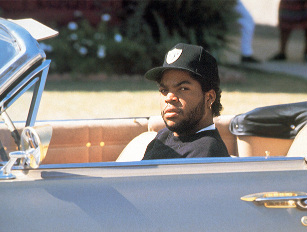 Ice Cube looking hard in Boys n the Hood.