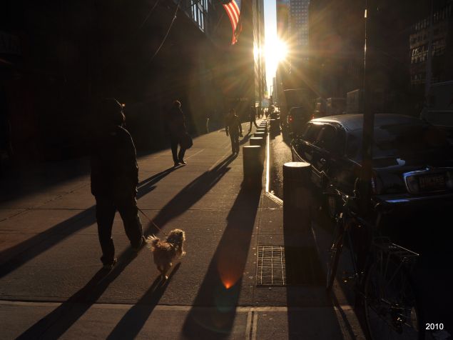 New York mornings seem slower (Photo Getty Images).