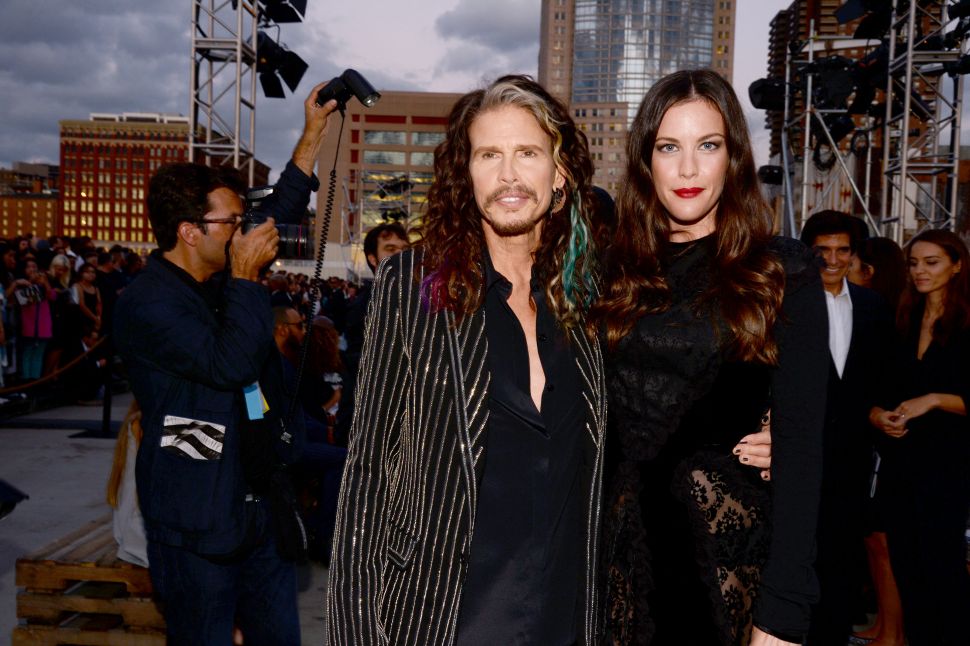 Steven Tyler, Liv Tyler (Photo: Clint Spalding for Patrick McMullan).