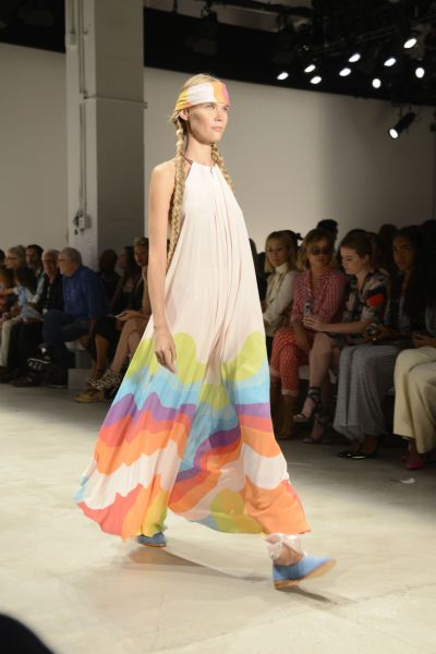 Mara Hoffman brought a Willie Nelson-inspired look. (Photo: Daniel Torok/PatrickMcMullan.com)