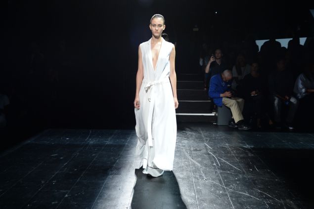 A dress by Public School. (Photo: Clint Spaulding/PatrickMcMullan.com)