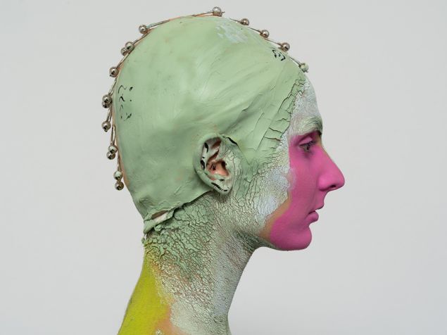 Detail from "Muscle Memory," a 2-person show with Przemek Pyszczek at Peres Projects. (Photo: Courtesy of the artist)