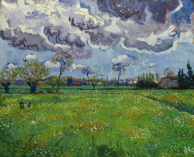 Van Gogh's Paysage du ciel 