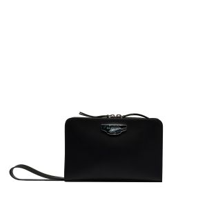 Matte leather pouch by Balenciaga, $635. (Photo: Balenciaga)