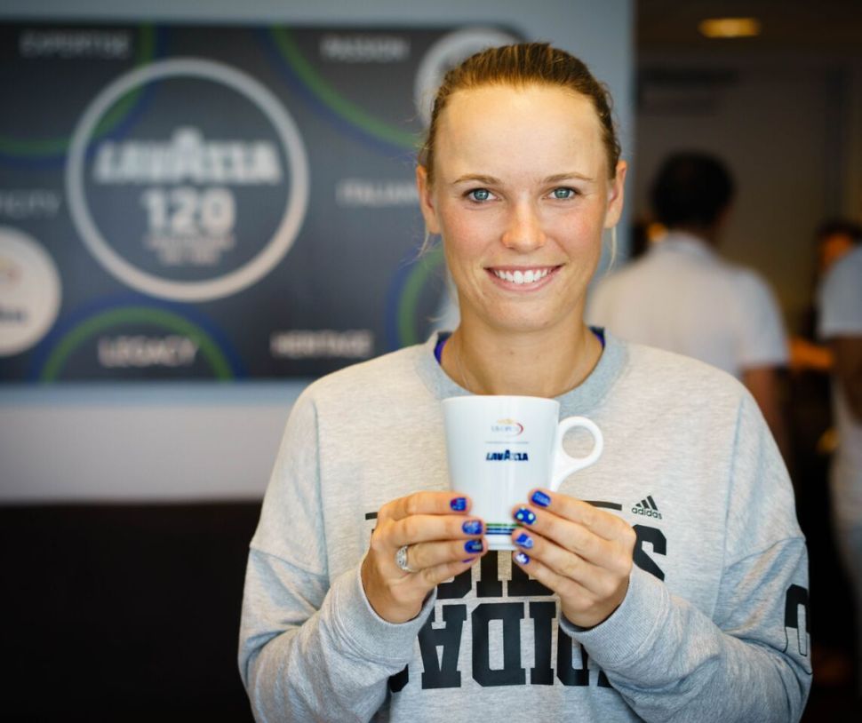 Caroline Wozniacki (Photo: Lavazza).