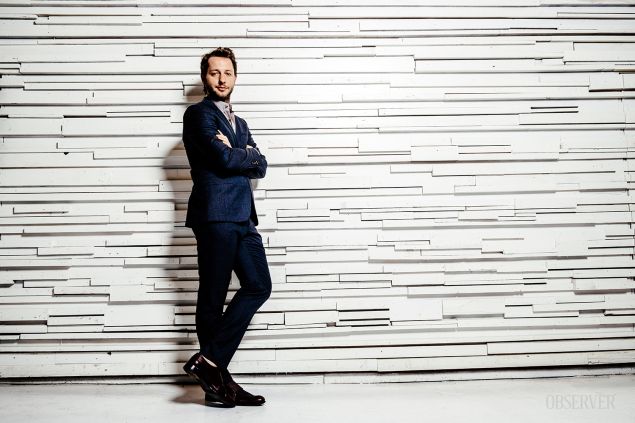 Derek Blasberg. (Photo: Chris Sorensen for Observer)