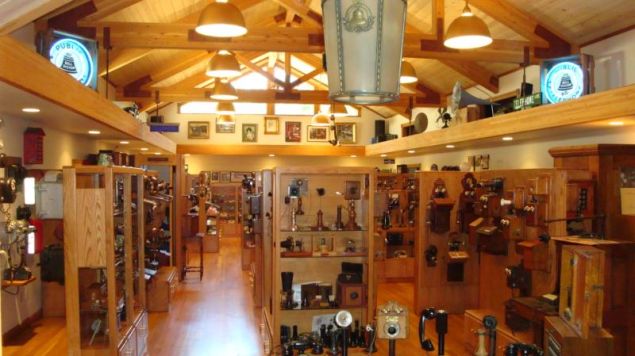 The main room of the JKL Museum of Telephony. (Photo: jklmuseum.com)