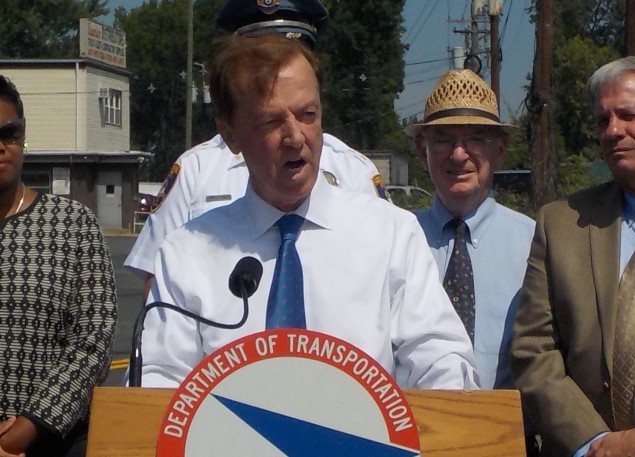 Jamie Fox during the second of his two stints as NJ Transportation Commissioner.