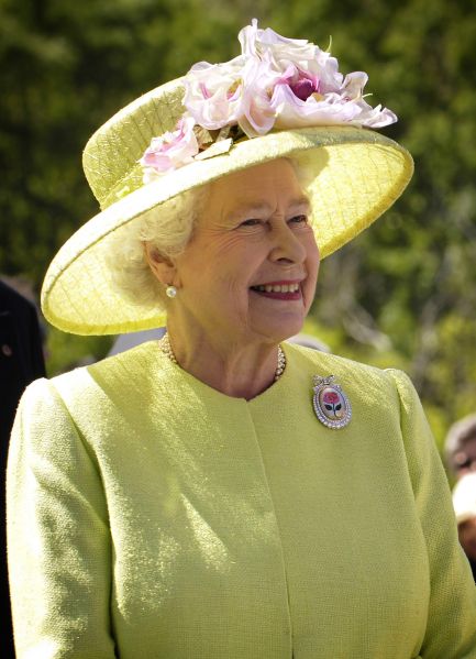 Queen Elizabeth II has always embraced technology, along with all her frilly hats. (Photo: Wikimedia Commons)