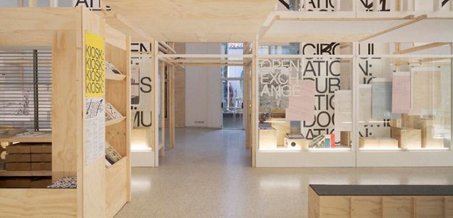 Open: A Bakema Celebration. Exhibition designed by Experimental Jetset, 2014; the Dutch entry to the Venice Architecture Biennale. Courtesy Cooper Hewitt