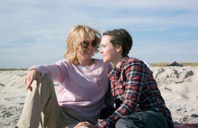 Julianne Moore, at left, stars alongside Ellen Page in Freeheld.