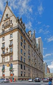The Northern facade of the Dakota, completed in 1884 and still a charmer. (Kenneth Grant)