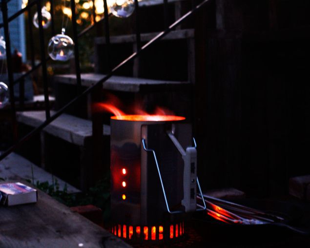 The chef's workstation. (Photo: Brady Dale for Observer)