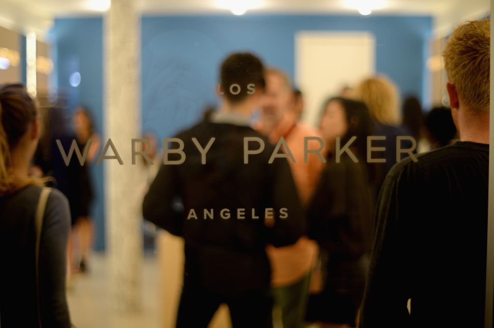 Warby Parker's store opening in The Standard, Hollywood on August 15, 2013 in Los Angeles, California. (Michael Buckner/Getty Images for Warby Parker)