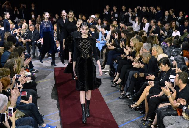 You could be a part of this Givenchy spectacle (Photo: BERTRAND GUAY/AFP/Getty Images.)