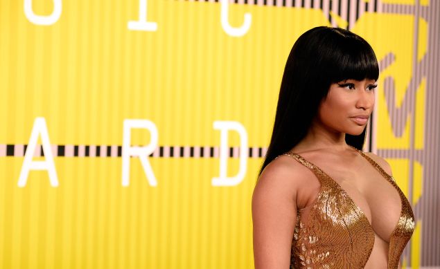 Nicki Minaj at the 2015 VMA awards. (Photo: Getty)