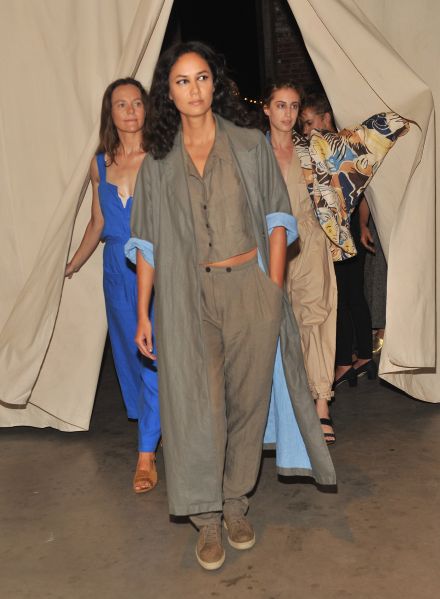 Rachel Comey models (Photo: Getty Images)