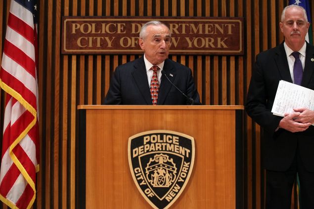 Commissioner Bill Bratton (Photo: Spencer Platt for Getty Images)