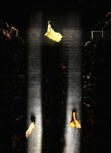 Mr. Gurung's show from above (Photo: Getty Images).