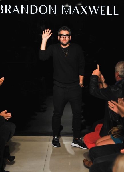 The designer taking his bow (Photo: Getty Images).